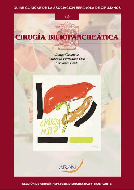 CIRUGÍA BILIOPACREÁTICA