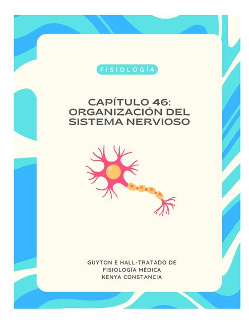 RESUMEN CAPÍTULO 46 GUYTON E HALL TRATADO DE FISIOLOGÍA MÉDICA