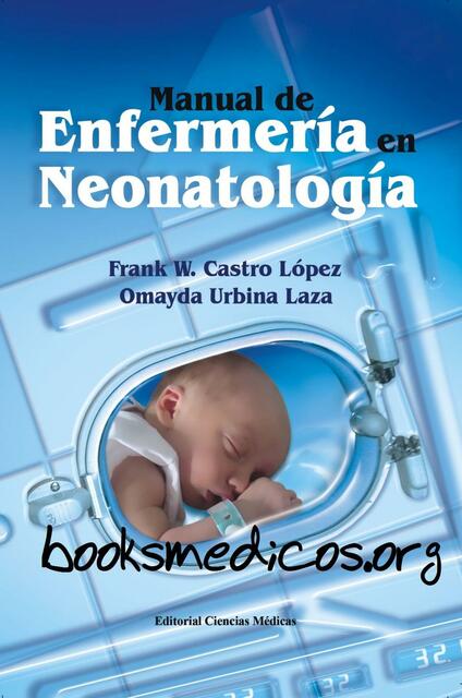 Manual de enfermeria en neonatologia