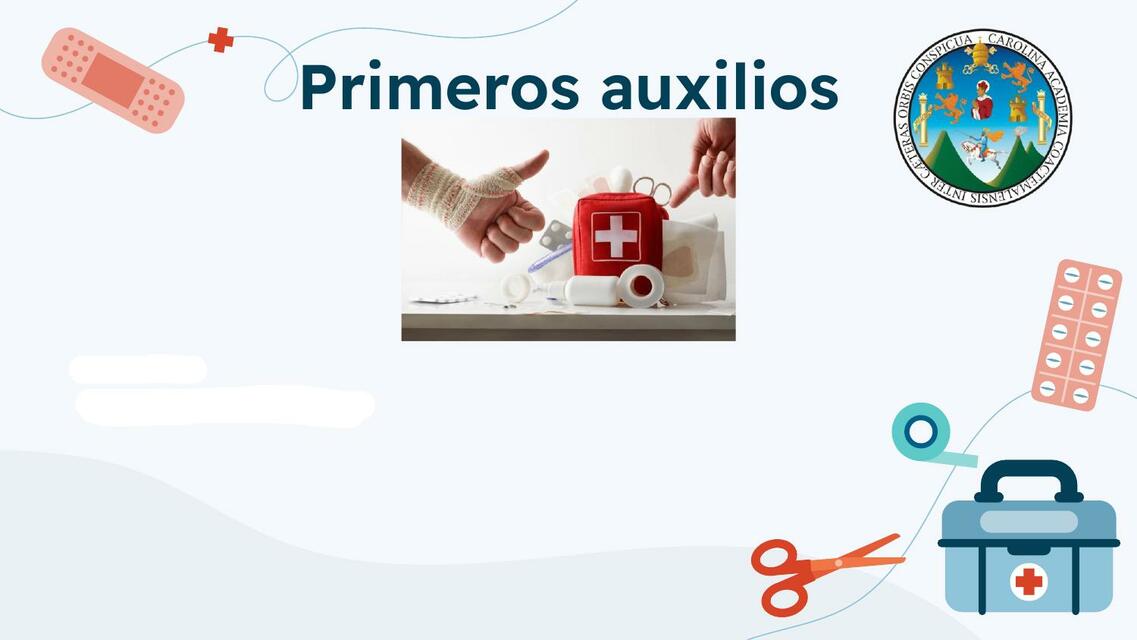 Taller primeros auxilios