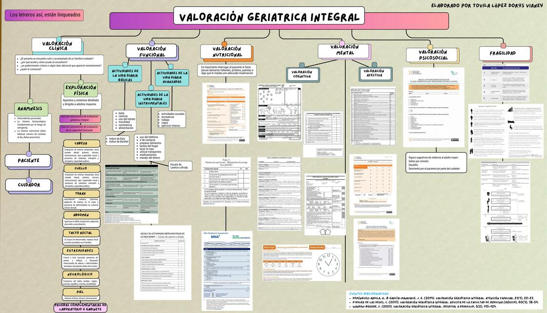 Valoración Geriatrica integral