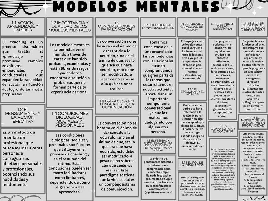 Cuadro Concentrador Modelos Mentales