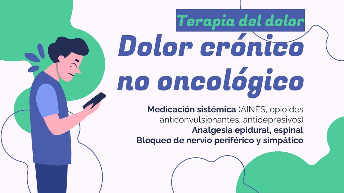 Dolor crónico no oncológico