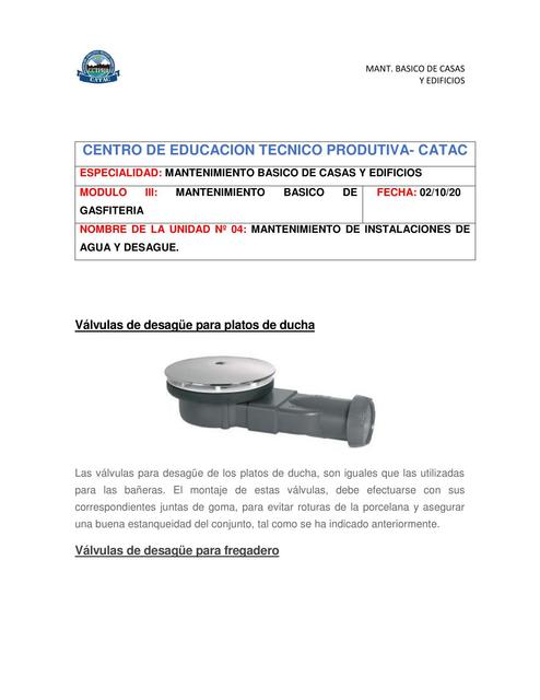 Tareas básicas para el mantenimiento de edificios