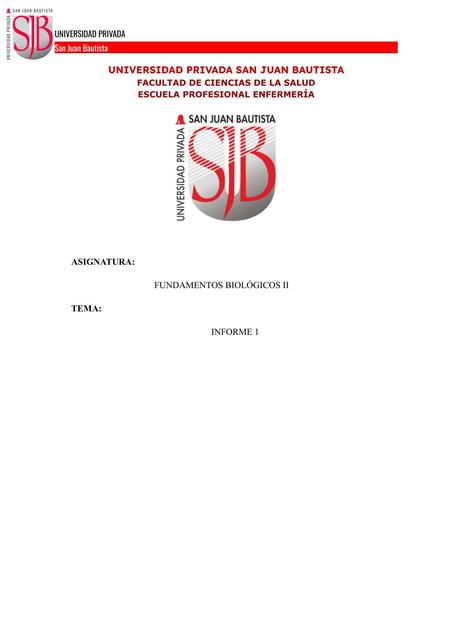 INFORME 1 - BIOSEGURIDAD DE CONTAMINACIÓN, LAVADO Y ESTERILIZACIÓN