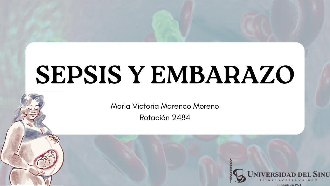 sepsis y embarazo