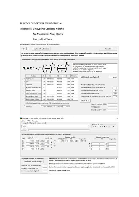 PRACTICA DE SOFTWARE WINDEPAV 2