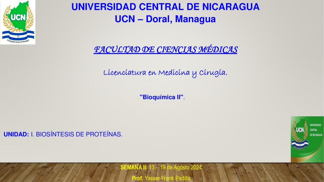 Bioquímica II 