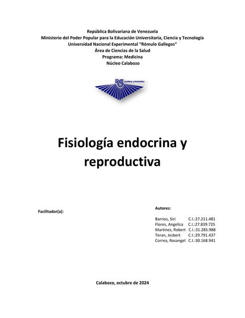 Fisiología endocrina