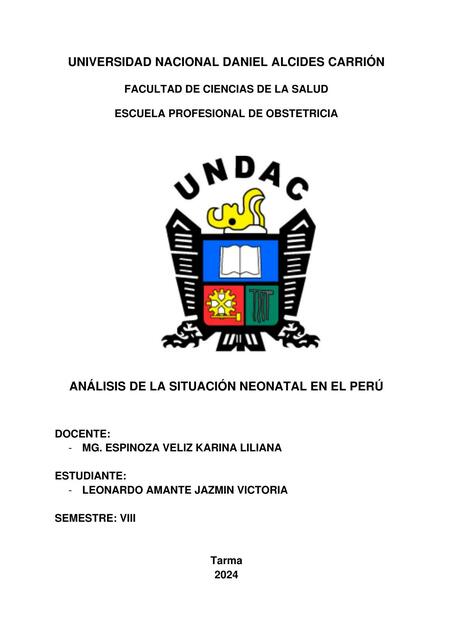 UNIVERSIDAD NACIONAL DANIEL ALCIDES CARRIÓN