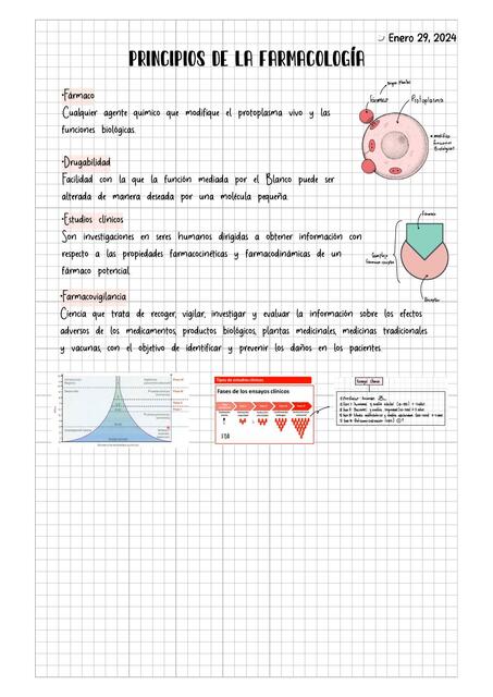 Clase 1 PRINCIPIOS DE LA FARMACOLOGÍA