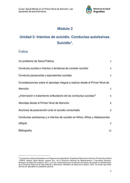 M2 Unidad 3 autolesiones