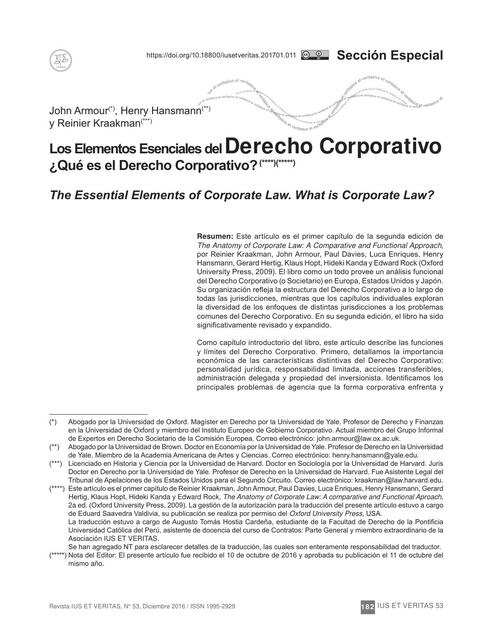 Derecho Corporativo