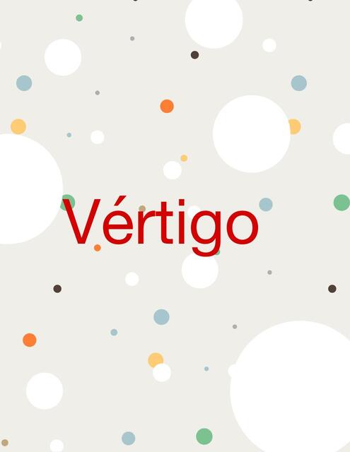 Vertigo