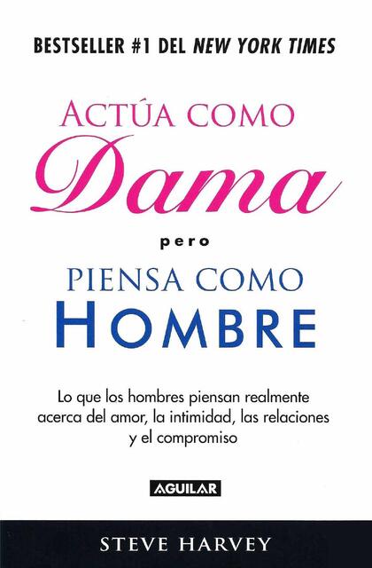 Actua como dama pero piensa como hombre1