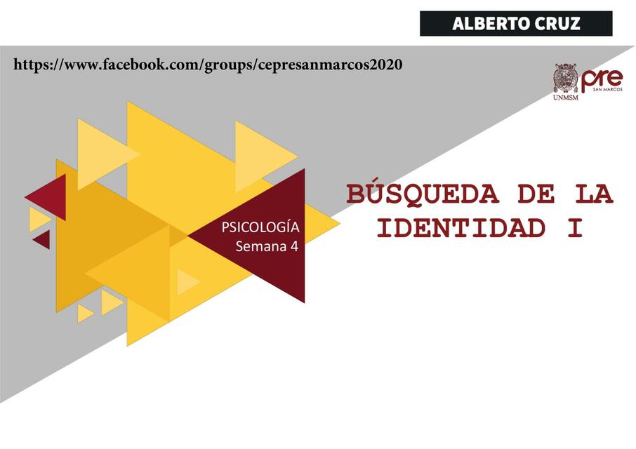 Psicologia Semana 04 Ciclo II