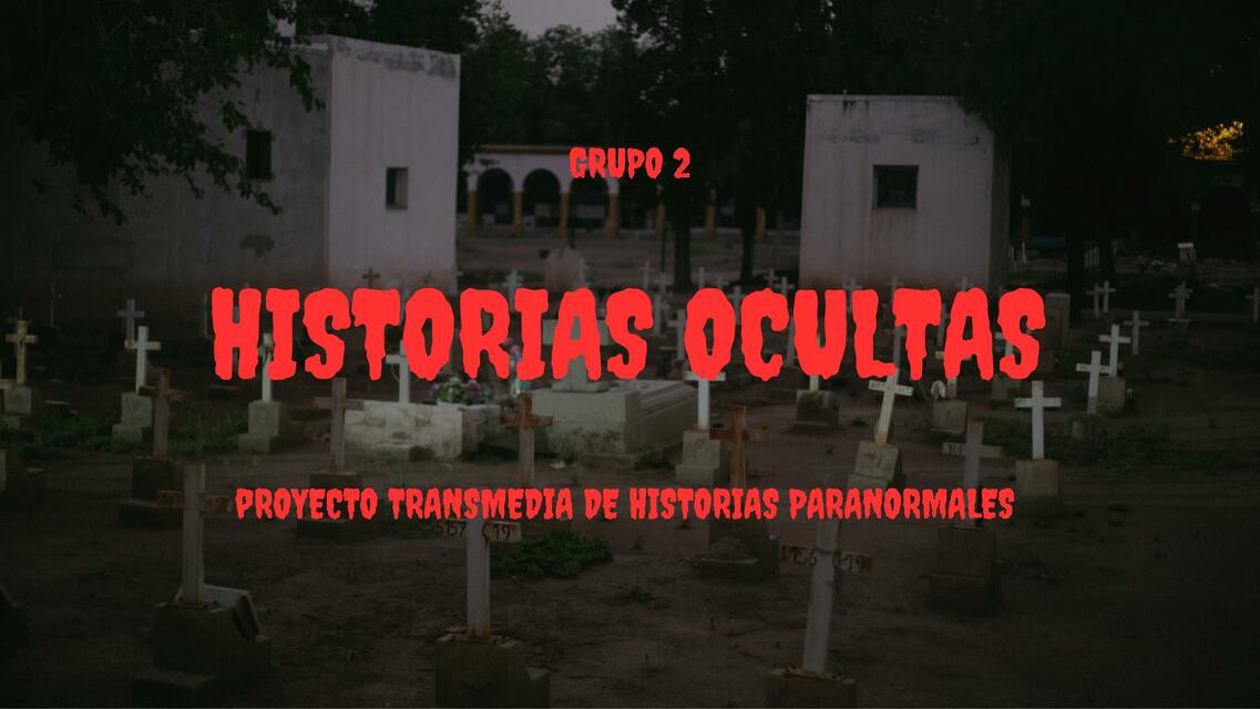 HISTORIAS OCULTAS