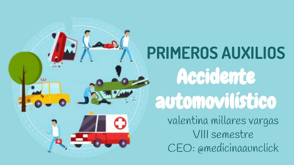 Accidentes automovilístico