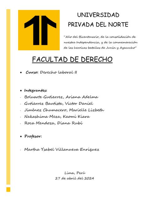 T1 GRUPO 03 DERECHO LABORAL II