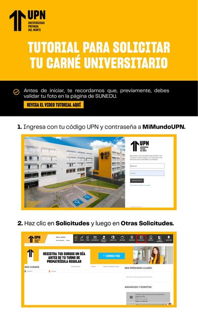 upn tutorial solicitud de carne universitario 29 0