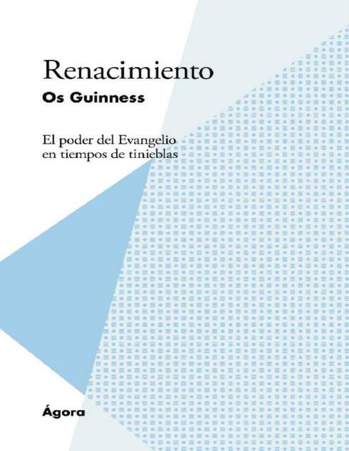 Renacimiento El Poder del Evangelio en Tiempos de