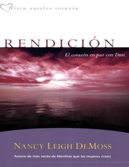 RENDICION NANCY LEIGH DEMOSS