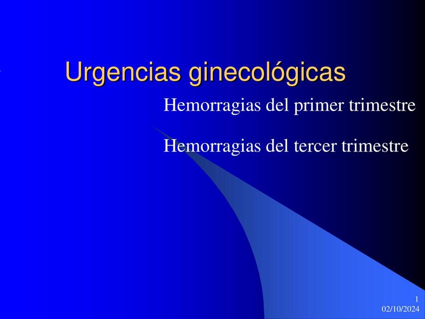 Urgencias gine 2