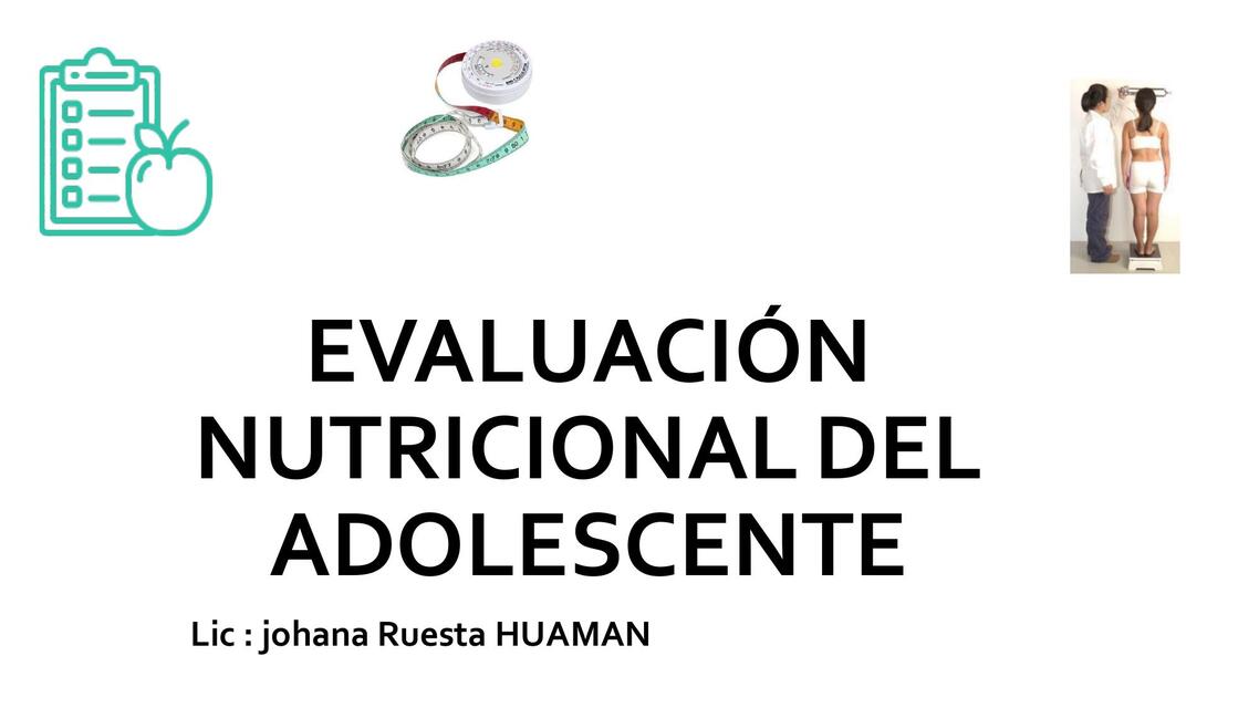 AESA SEMAMA 4 EVALUACIÓN NUTRICIONAL