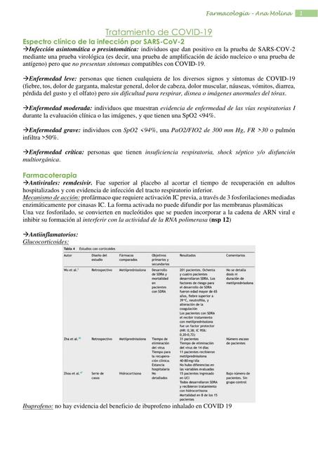 5 Tratamiento de COVID 19