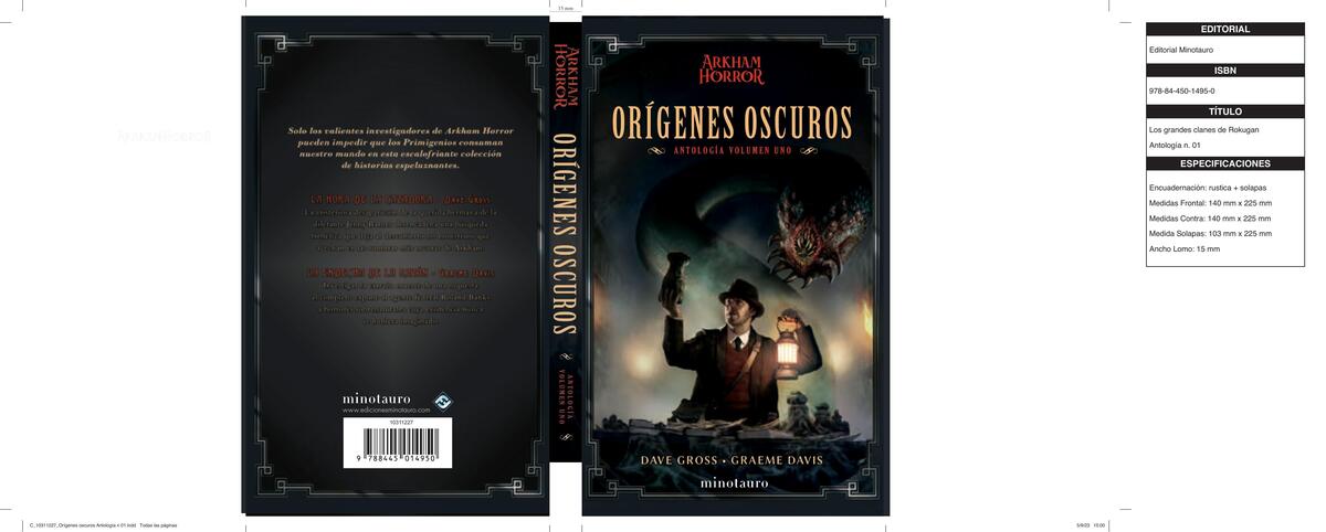 Origenes oscuros Antologia 01