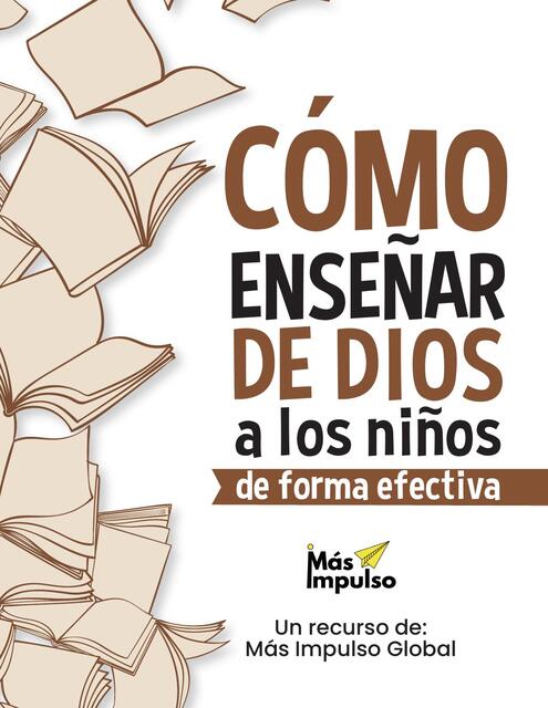 Cómo enseñar de Dios a los niños libro