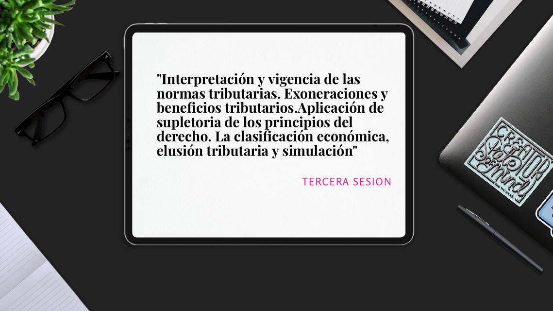 SEMANA 3 INTERPRETACION EXONERACIONES