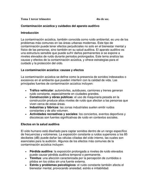 tema 1 para 4to tercer trimestre