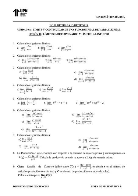 S10 HT LIMITES INDETERMINADOS E INFINITOS TEORIA M