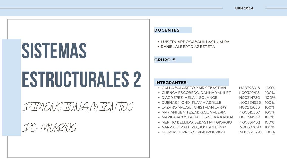 Sistema estructural 2