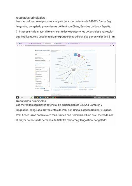 ICI INFORME DE LANGOSTINO