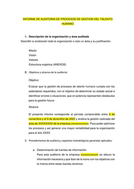 INFORME FINAL DE AUDITORIA REFERENCIAL 1