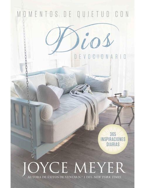 Momento de Quietud con Dios Joyce Meyer