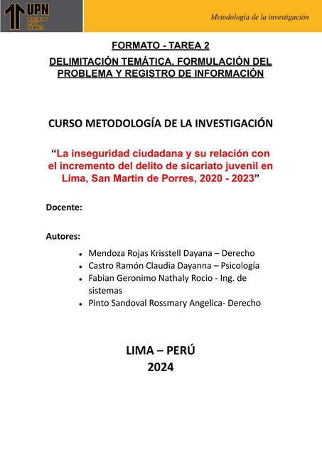 t2 metodologia de la investigación