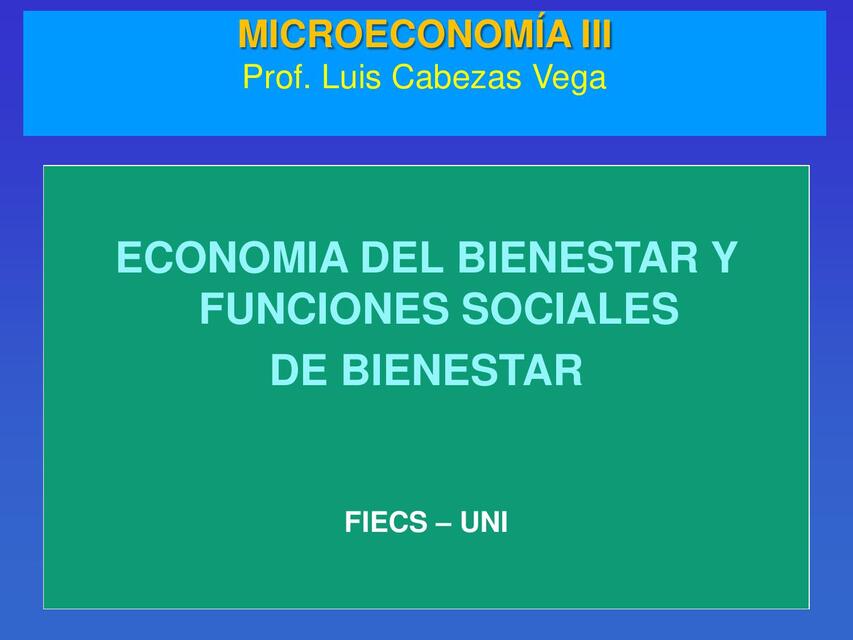 C Funciones sociales de bienestar 2 2