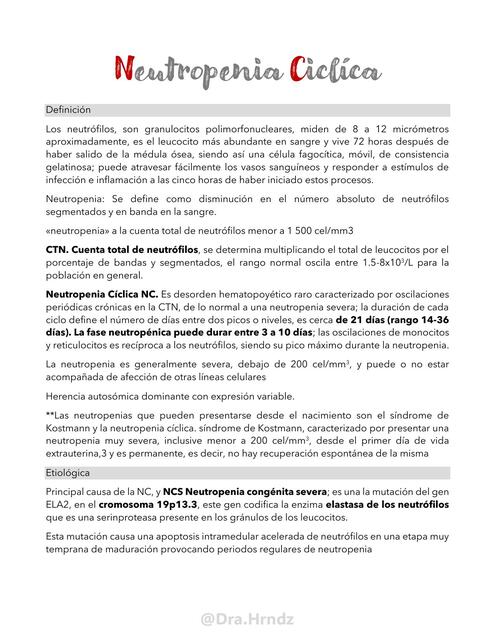 Resúmenes de síndrome de kostmann | Descarga apuntes de síndrome de ...