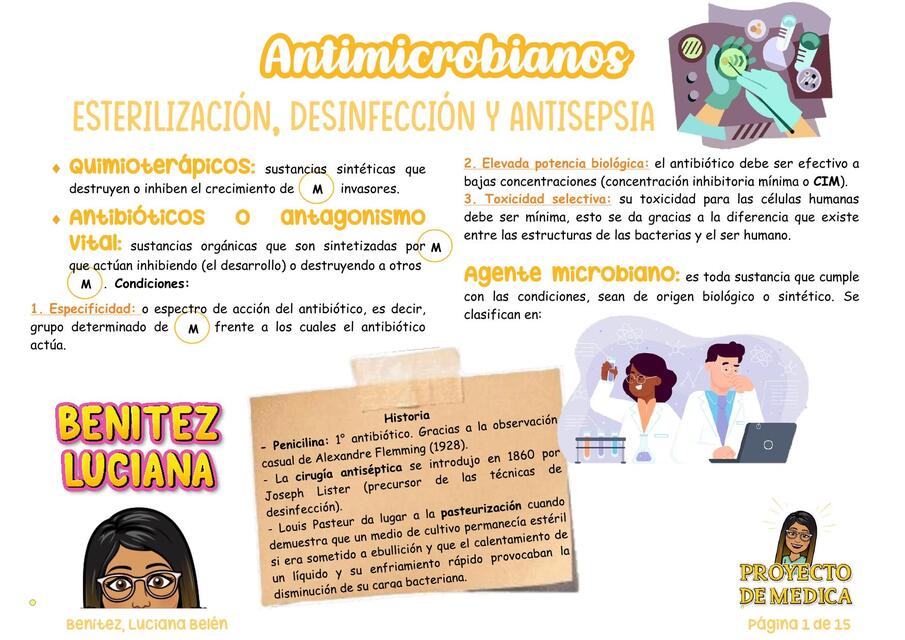 Esterilización desinfección y antisepsia