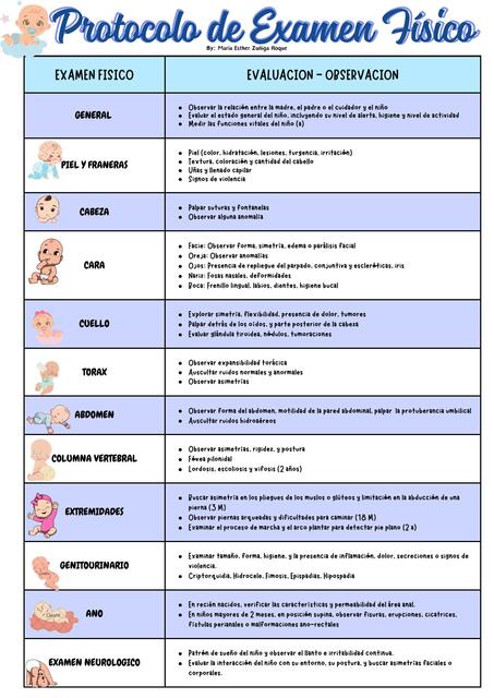 PROTOCOLO DE EXAMEN FISICO