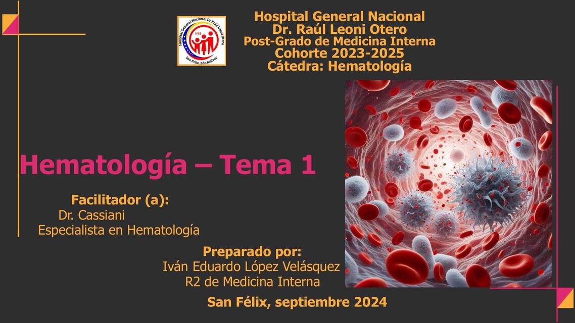 HEMATOLOGÍA