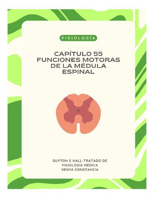 RESUMEN CAPÍTULO 55 GUYTON E HALL TRATADO DE FISIOLOGÍA MÉDICA