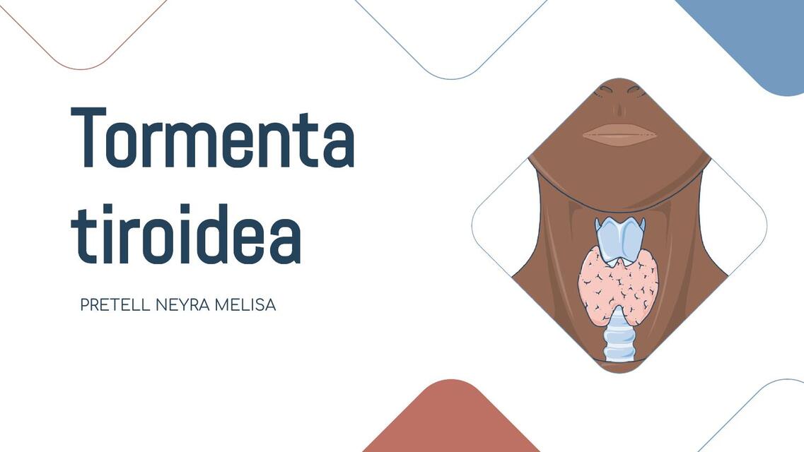 TORMENTA HIPERTIROIDEA y COMA MIXEDEMATOSO