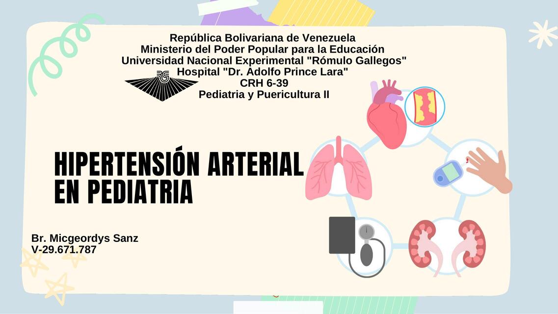 Hipertensión Arterial Sistémica en Pediatría