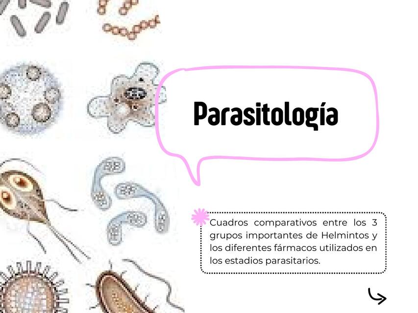 Tarea y ll de Parasitología