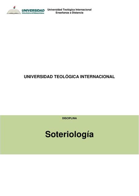 Soteriologia