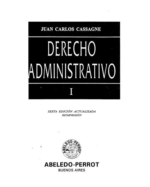 DERECHO ADMINISTRATIVO ABELEDO PERROT